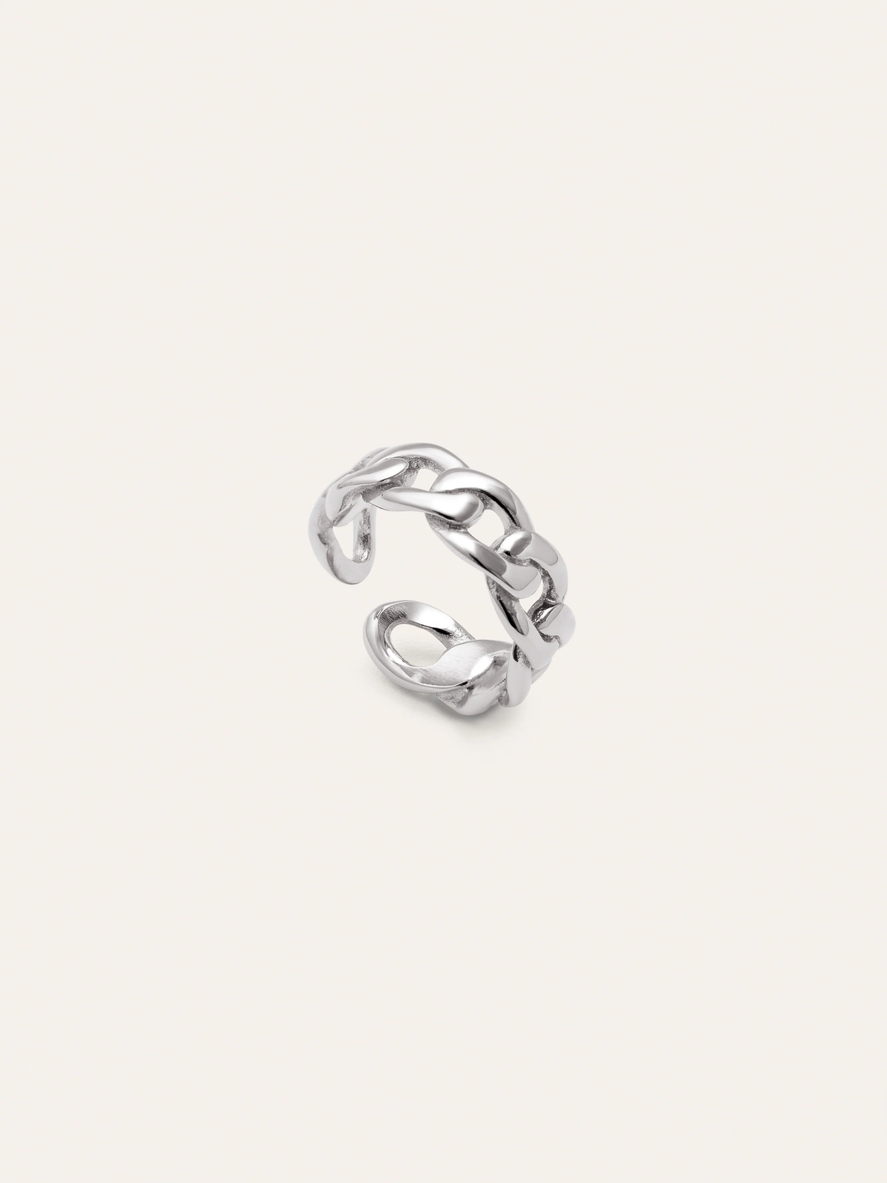 Anillo Chunky Eslabón Acero - Image 3