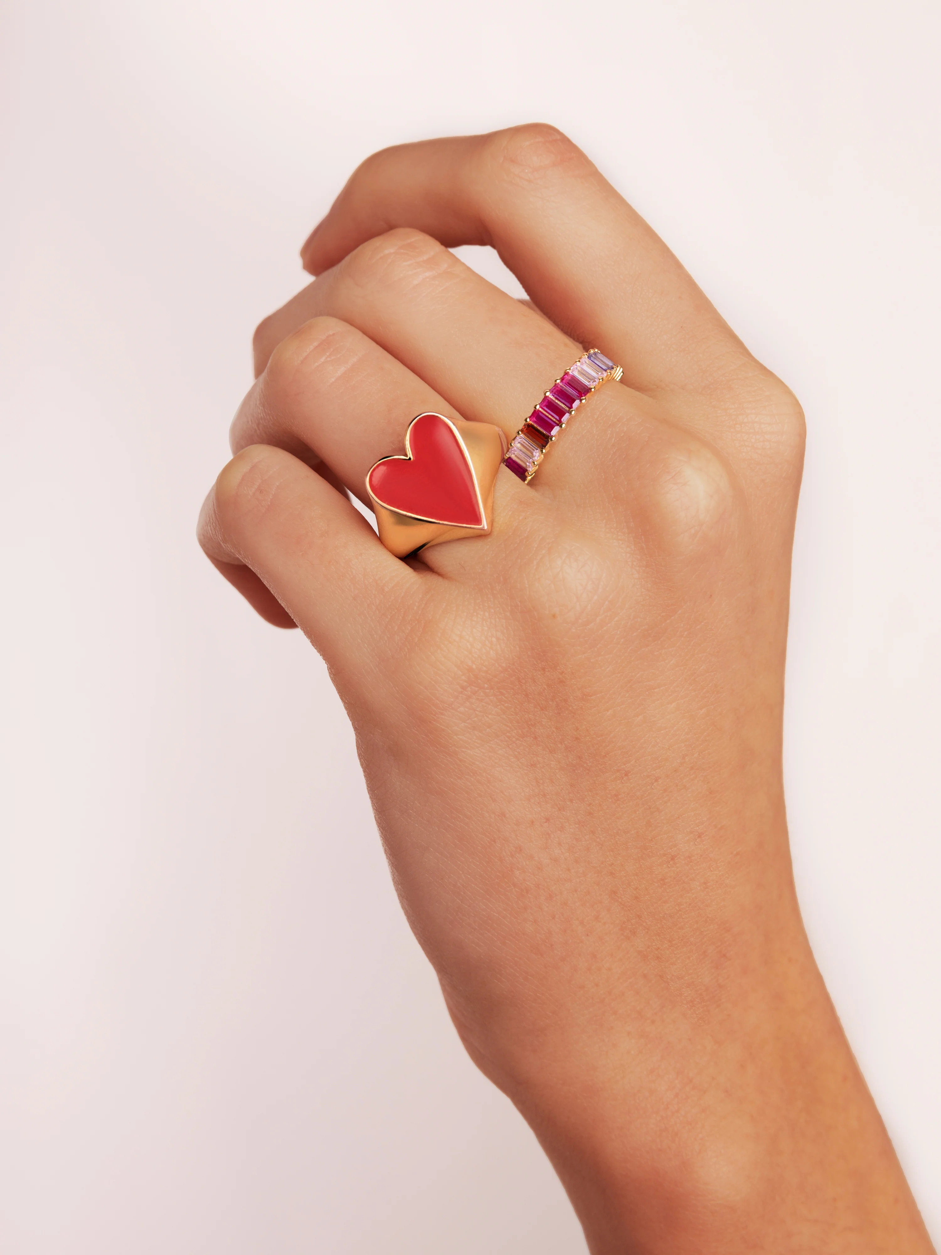 Anillo Sia Berries Plata Baño Oro - Image 4