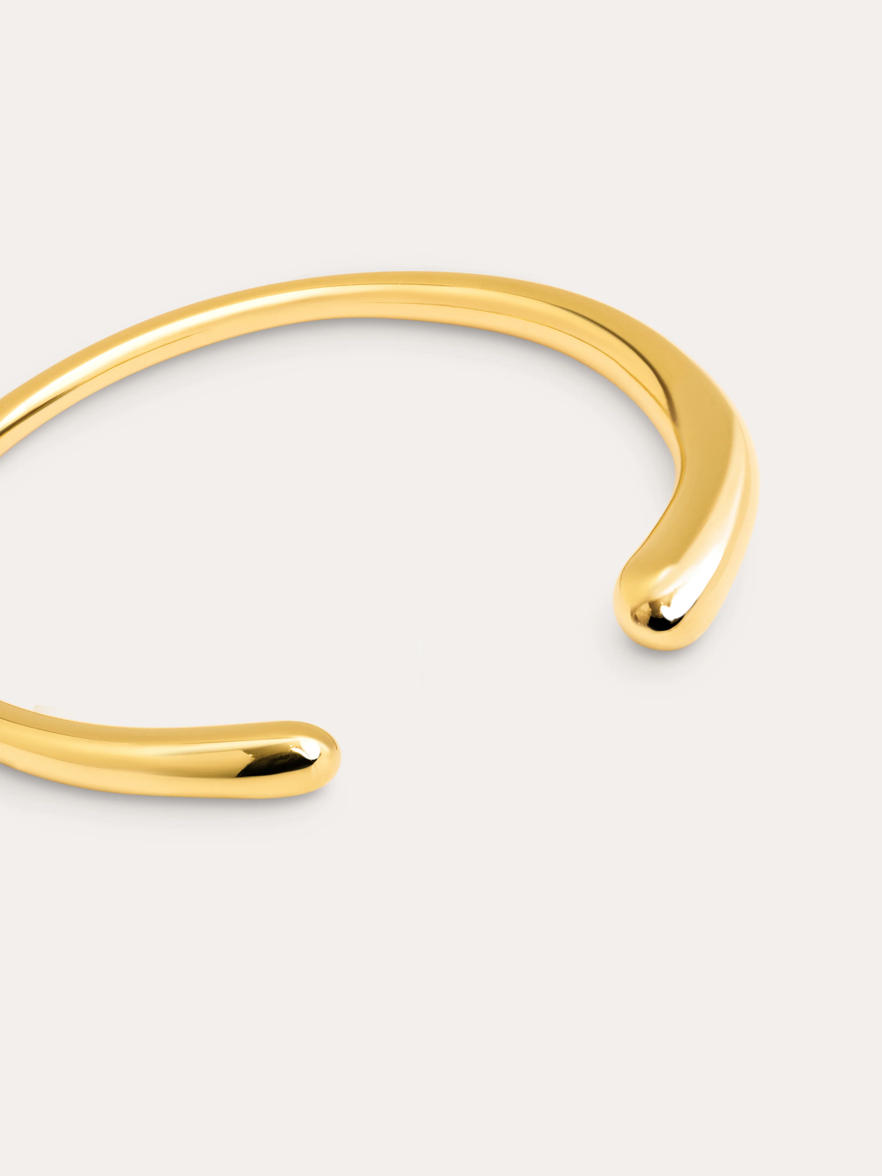 Brazalete Gota Acero Baño Oro - Image 3
