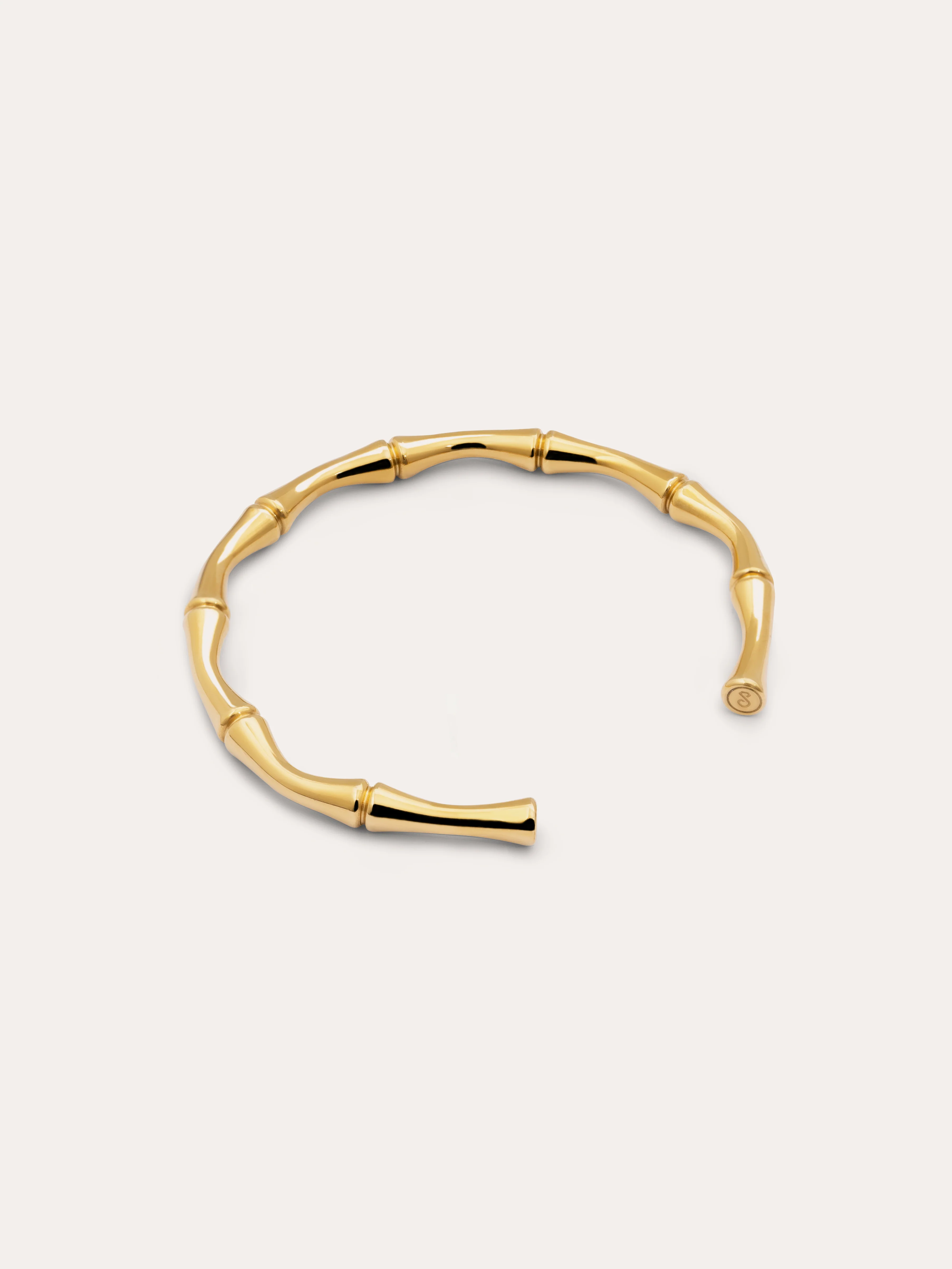 Brazalete Sugarcane Acero Baño Oro - Image 7