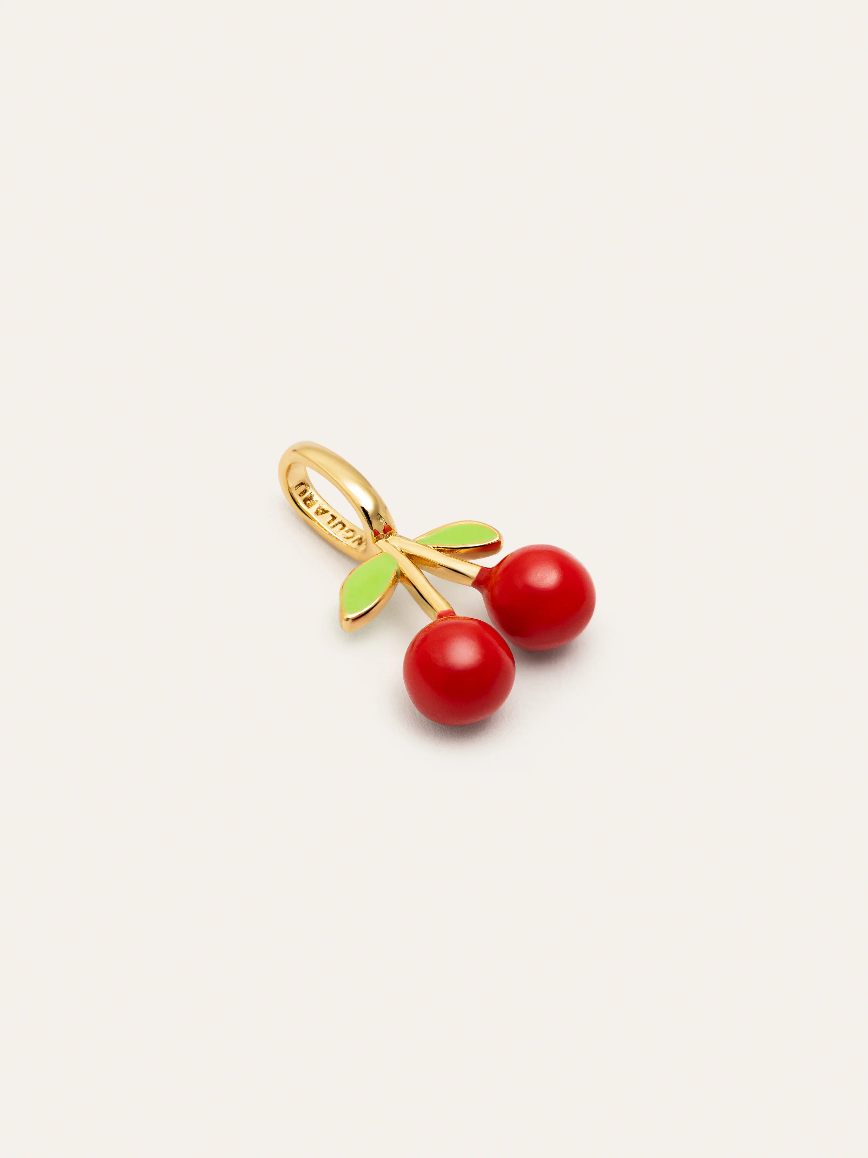 Charm Cereza Baño Oro - Image 3