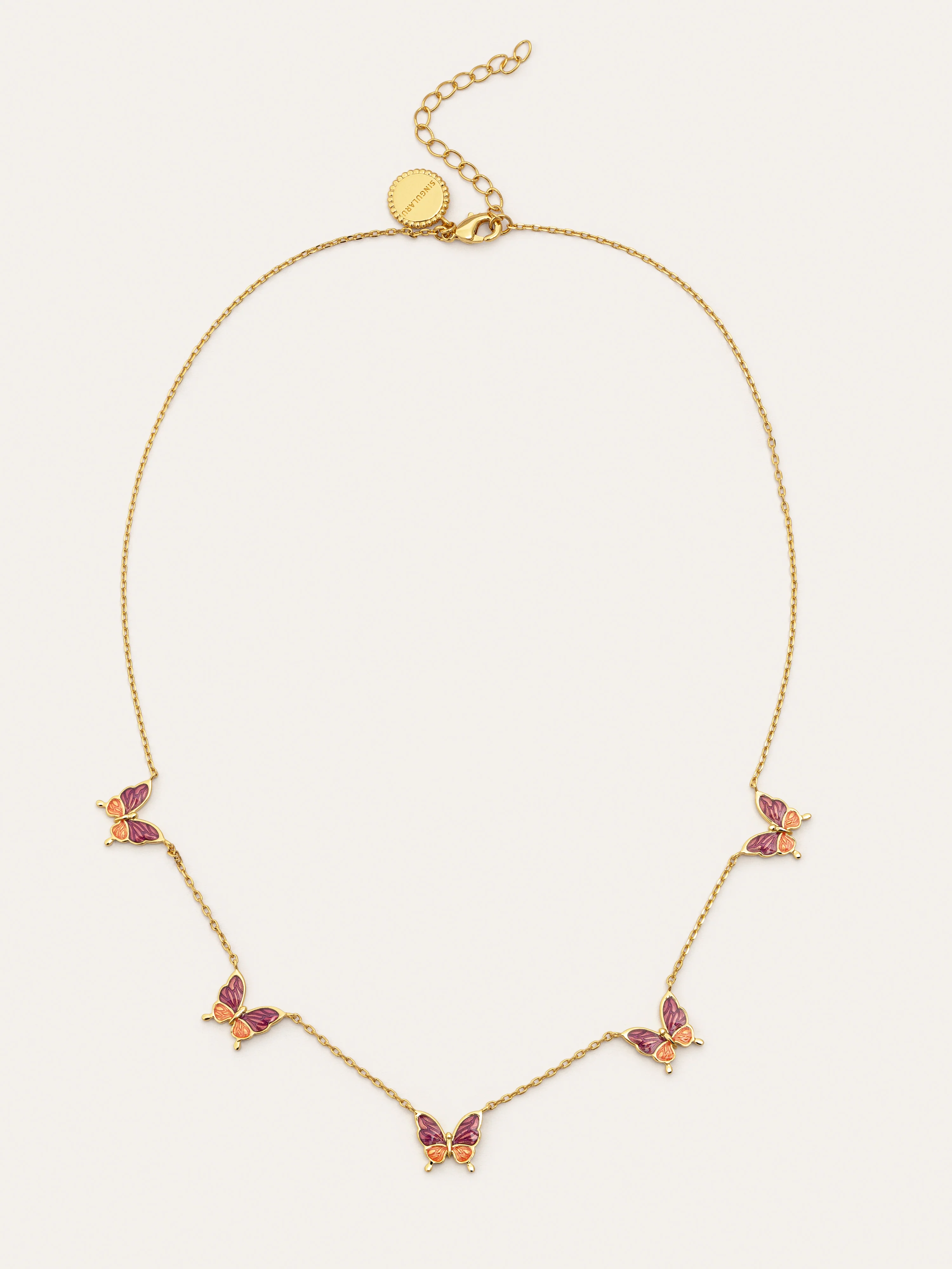 Collar Butterfly Baño Oro - Image 4