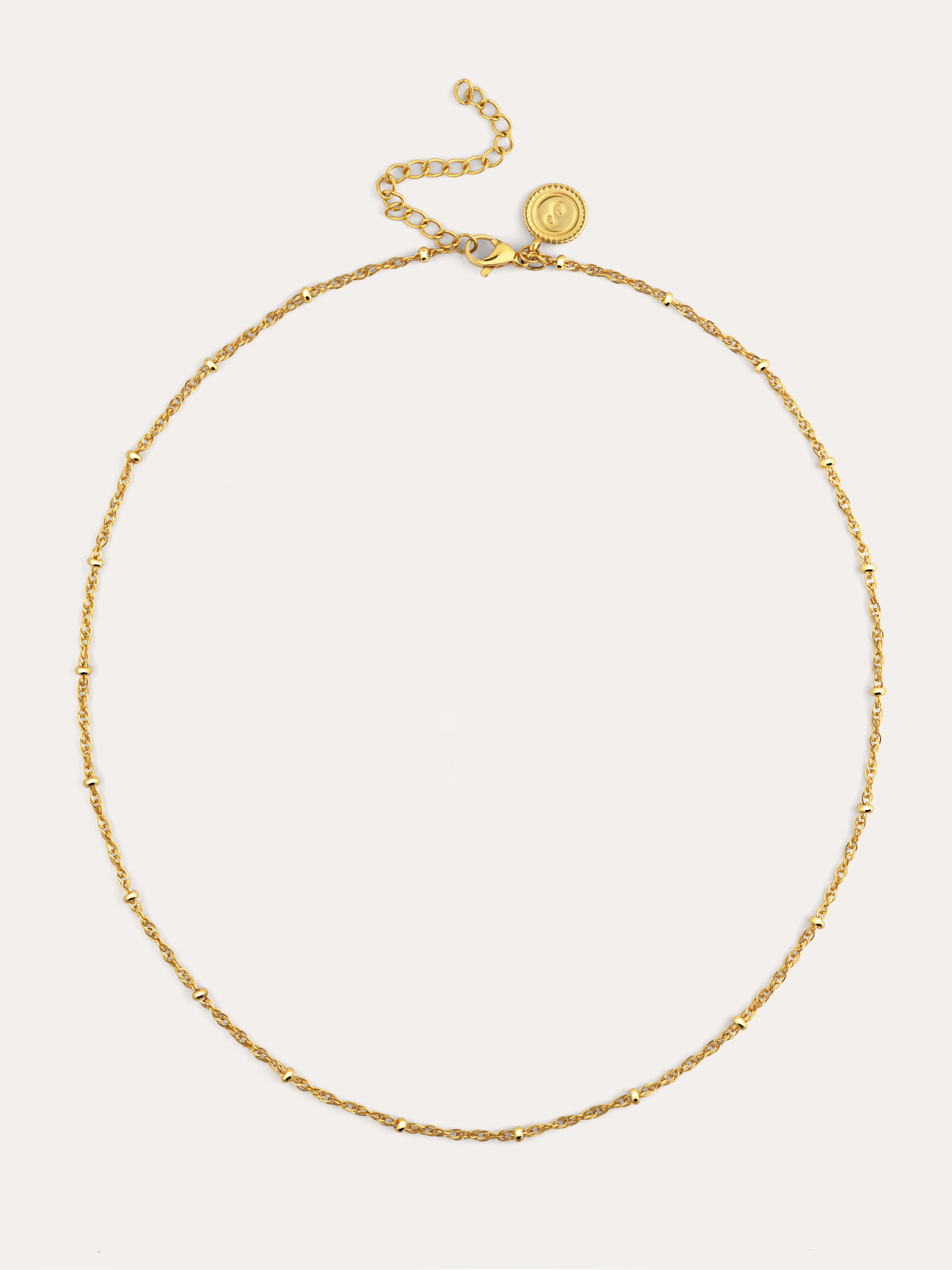 Collar Chance Acero Baño Oro - Image 4