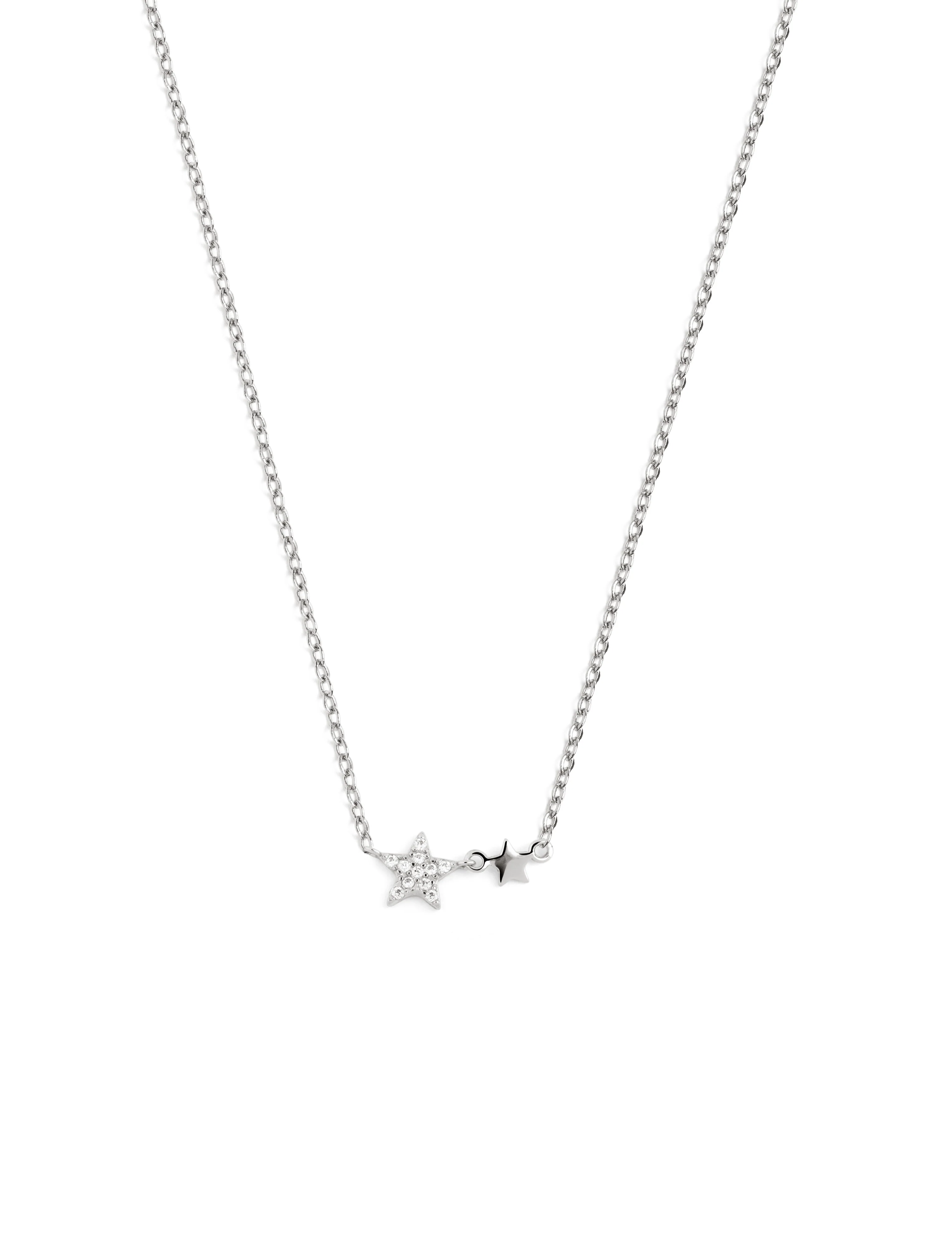 Collar Duo Stars Plata - Image 4