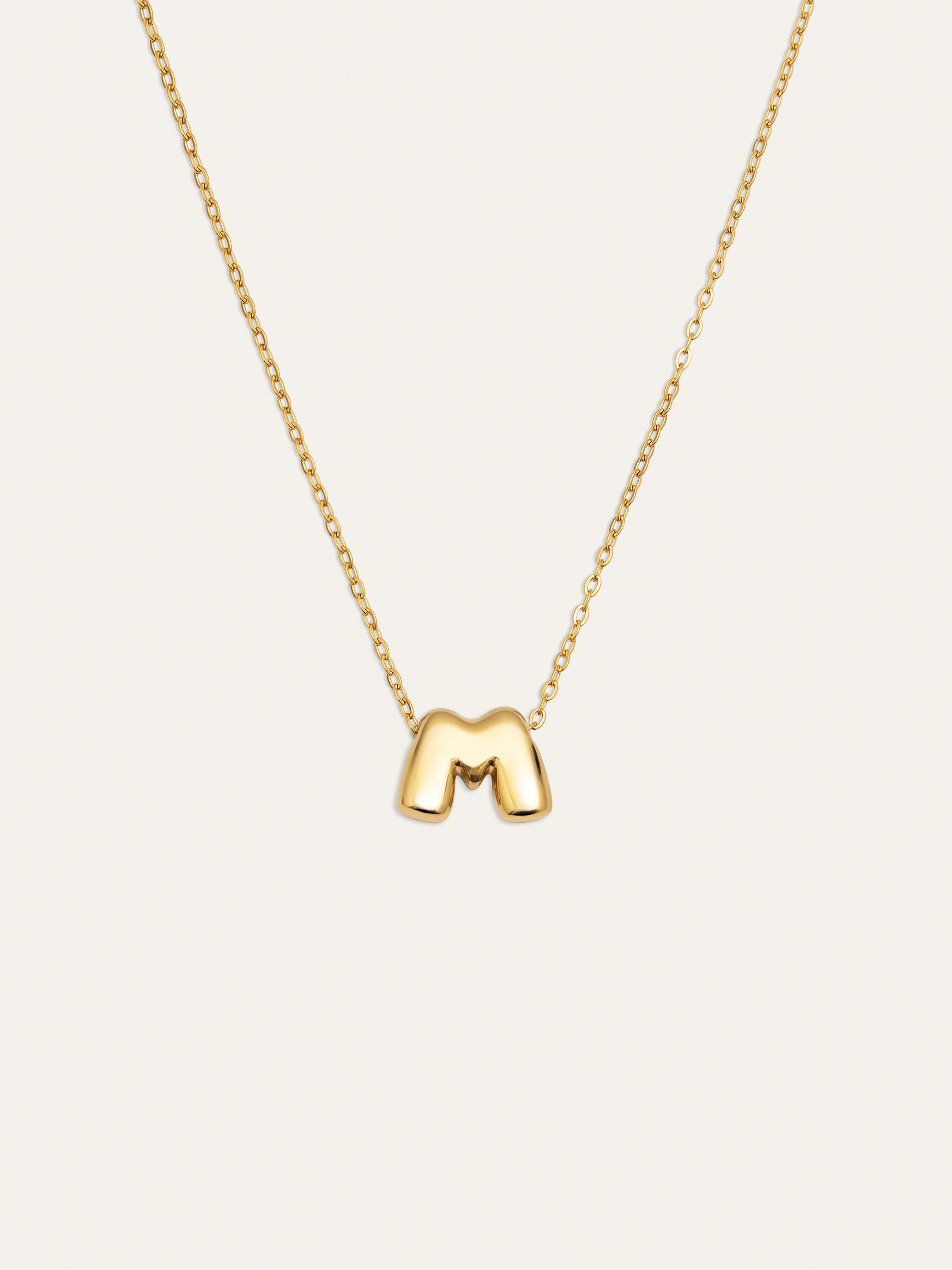 Collar Personalizado Hailey Letter Acero Baño Oro - Image 15