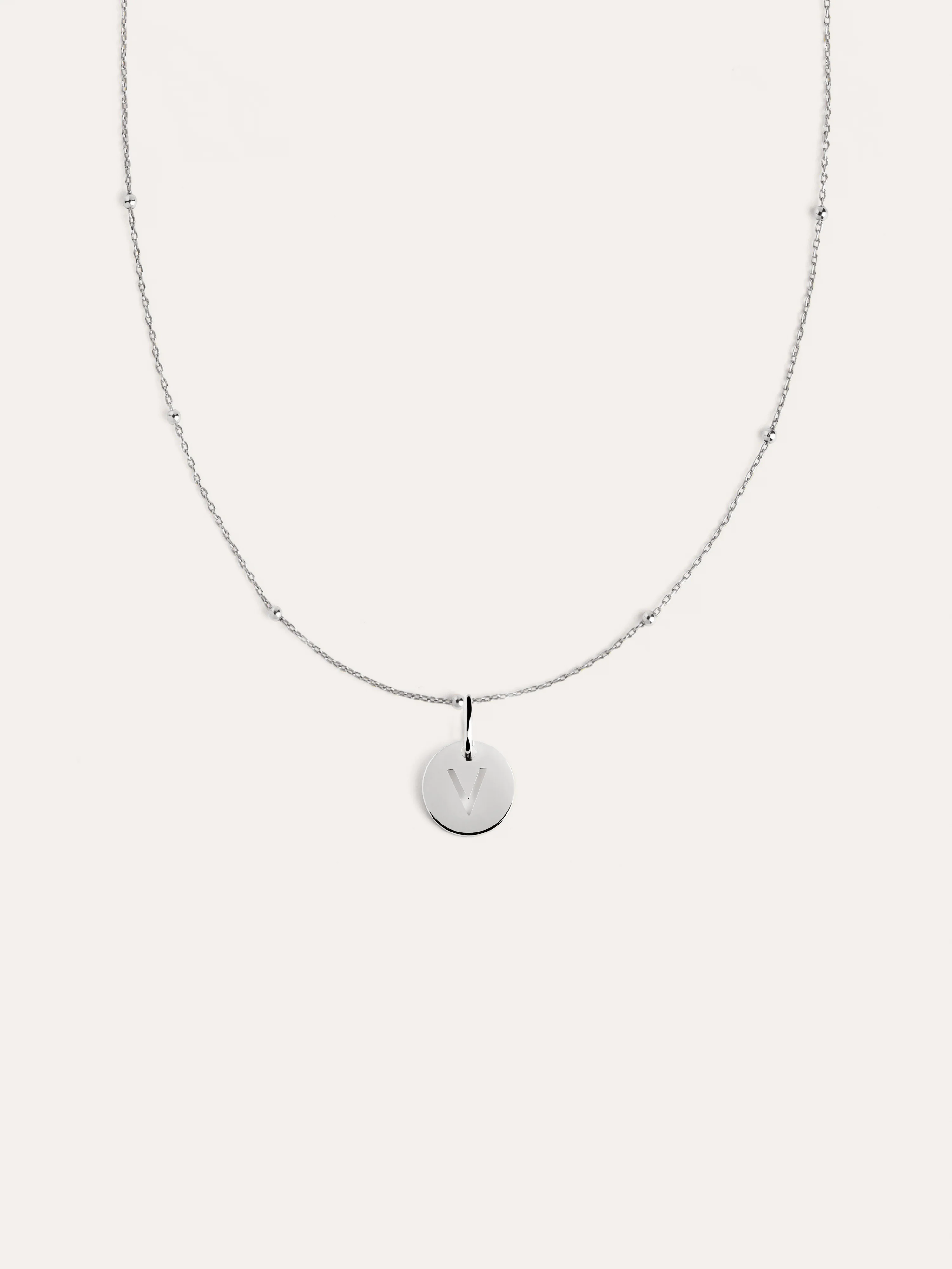 Collar Mini Medallion Plata - Image 26