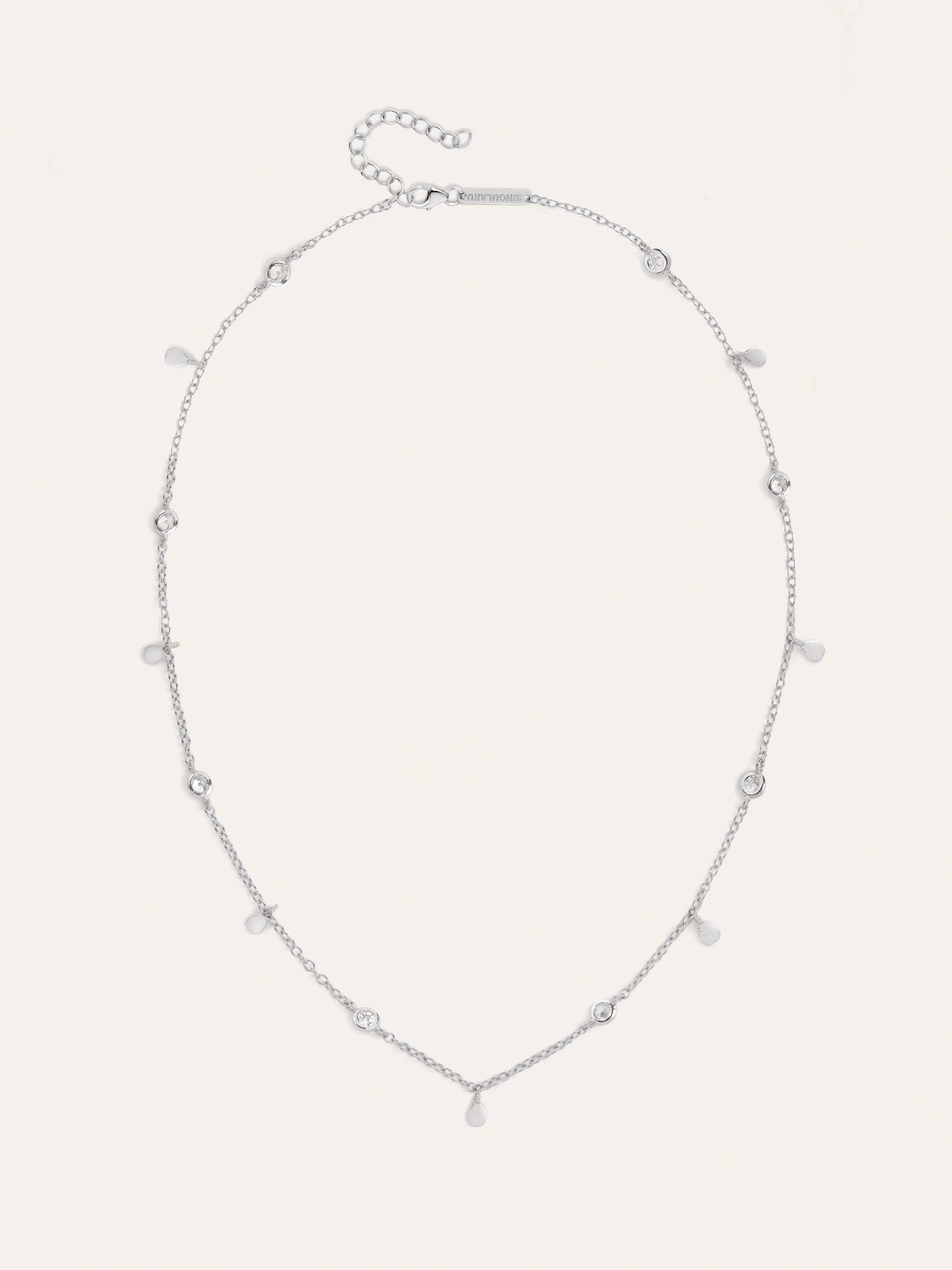 Collar Mini Spark Drop Plata - Image 3