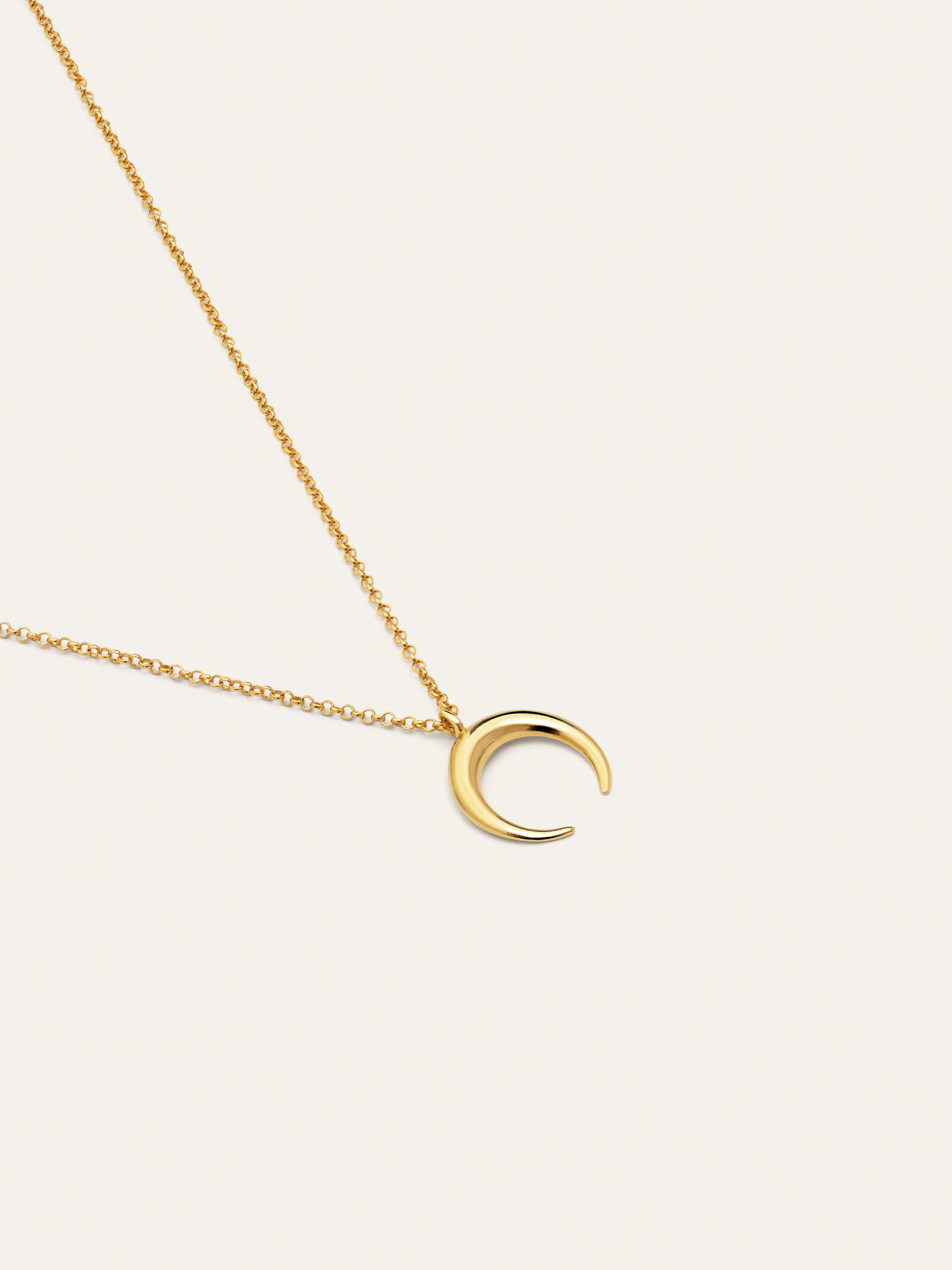 Collar Moonset Plata Baño Oro - Image 3
