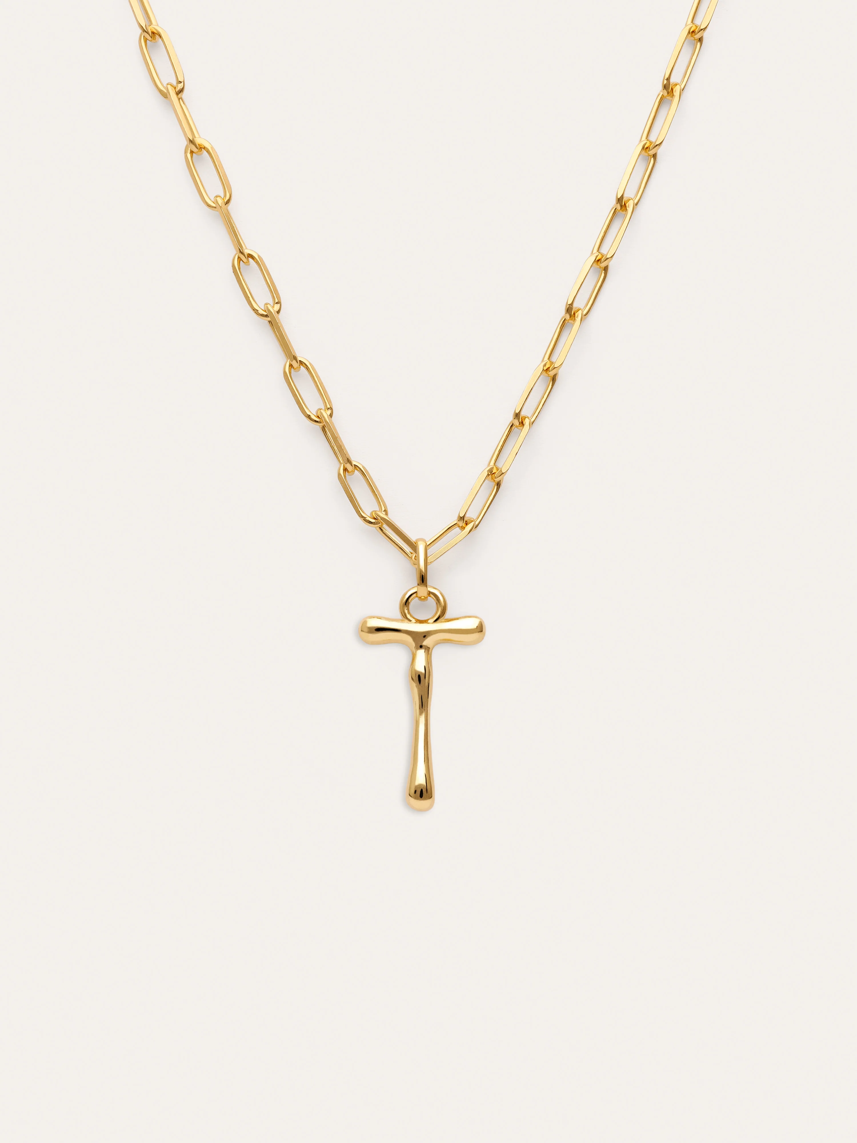 Collar Personalizado Chic Letter XL Acero Baño Oro - Image 25