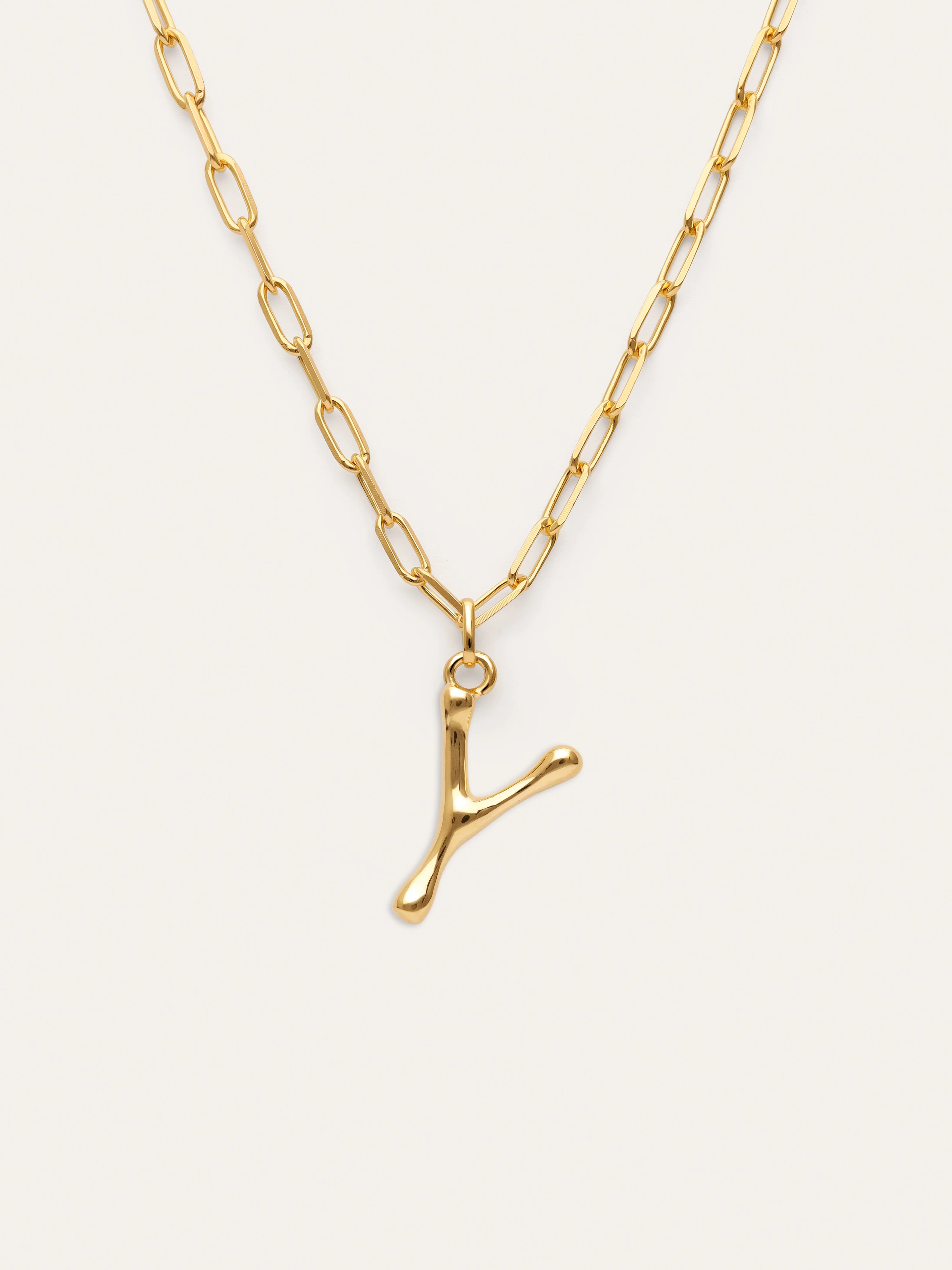 Collar Personalizado Chic Letter XL Acero Baño Oro - Image 30