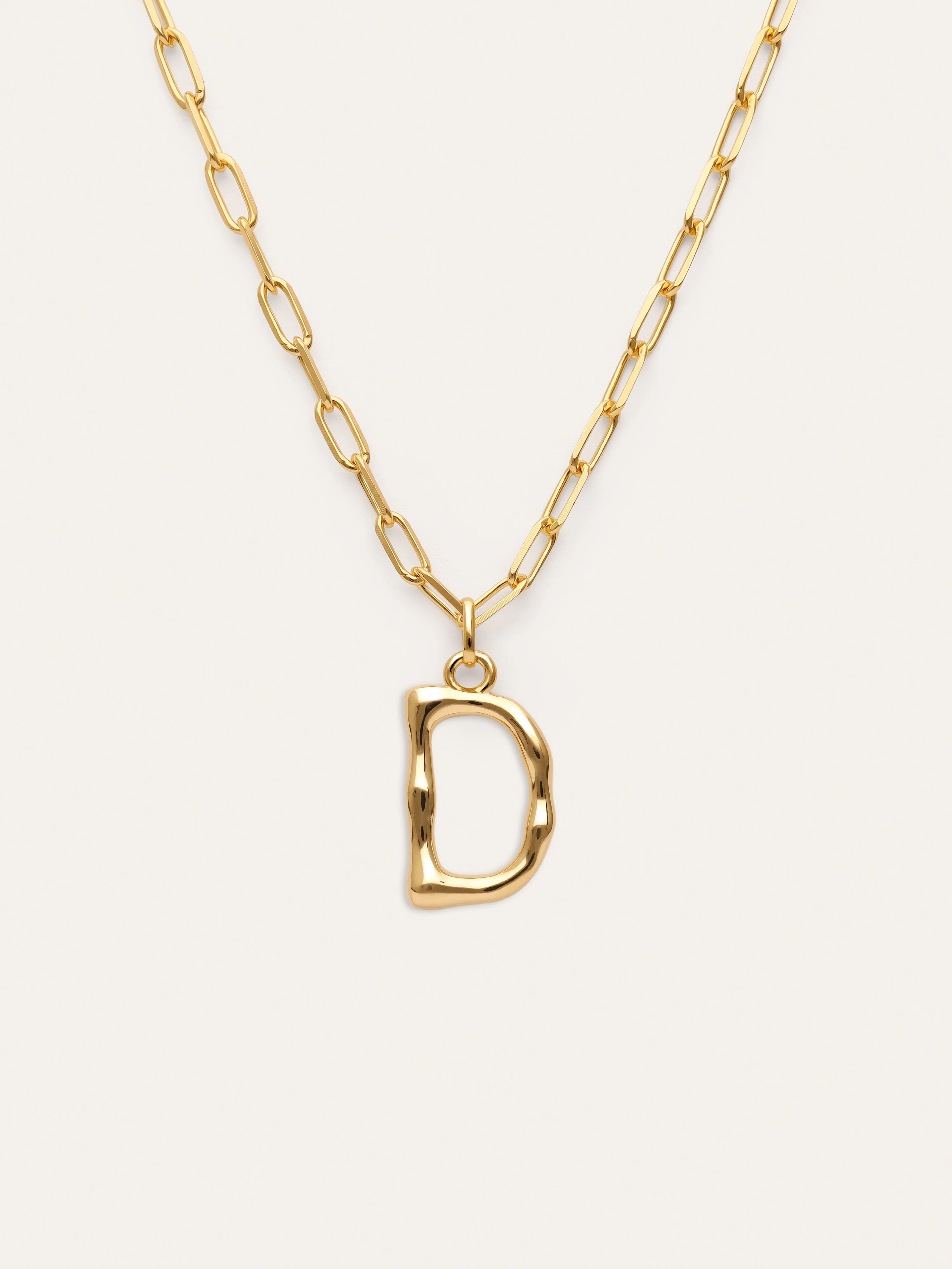 Collar Personalizado Chic Letter XL Acero Baño Oro - Image 9