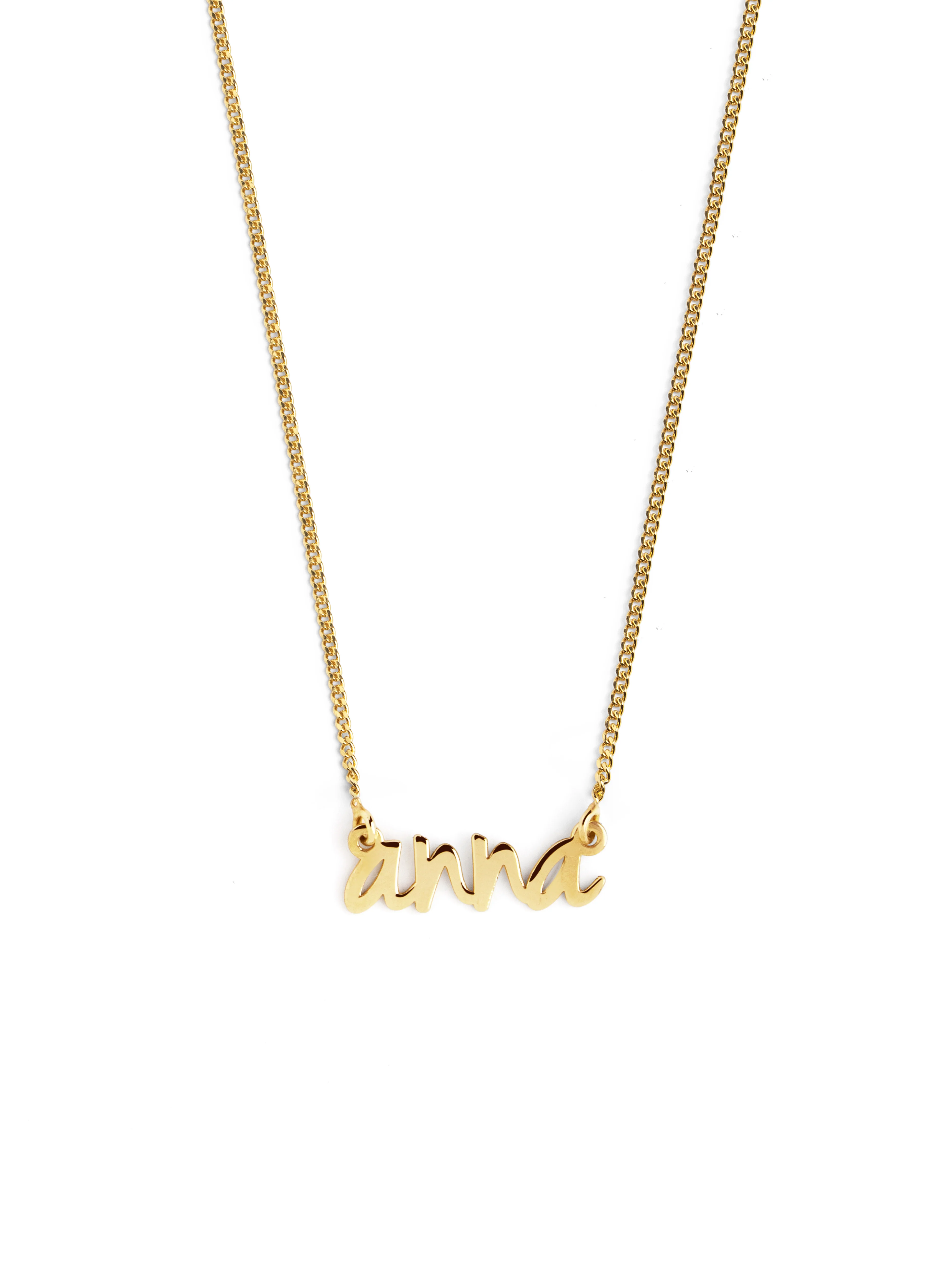 Collar Personalizado Sue Plata Baño Oro - Image 3