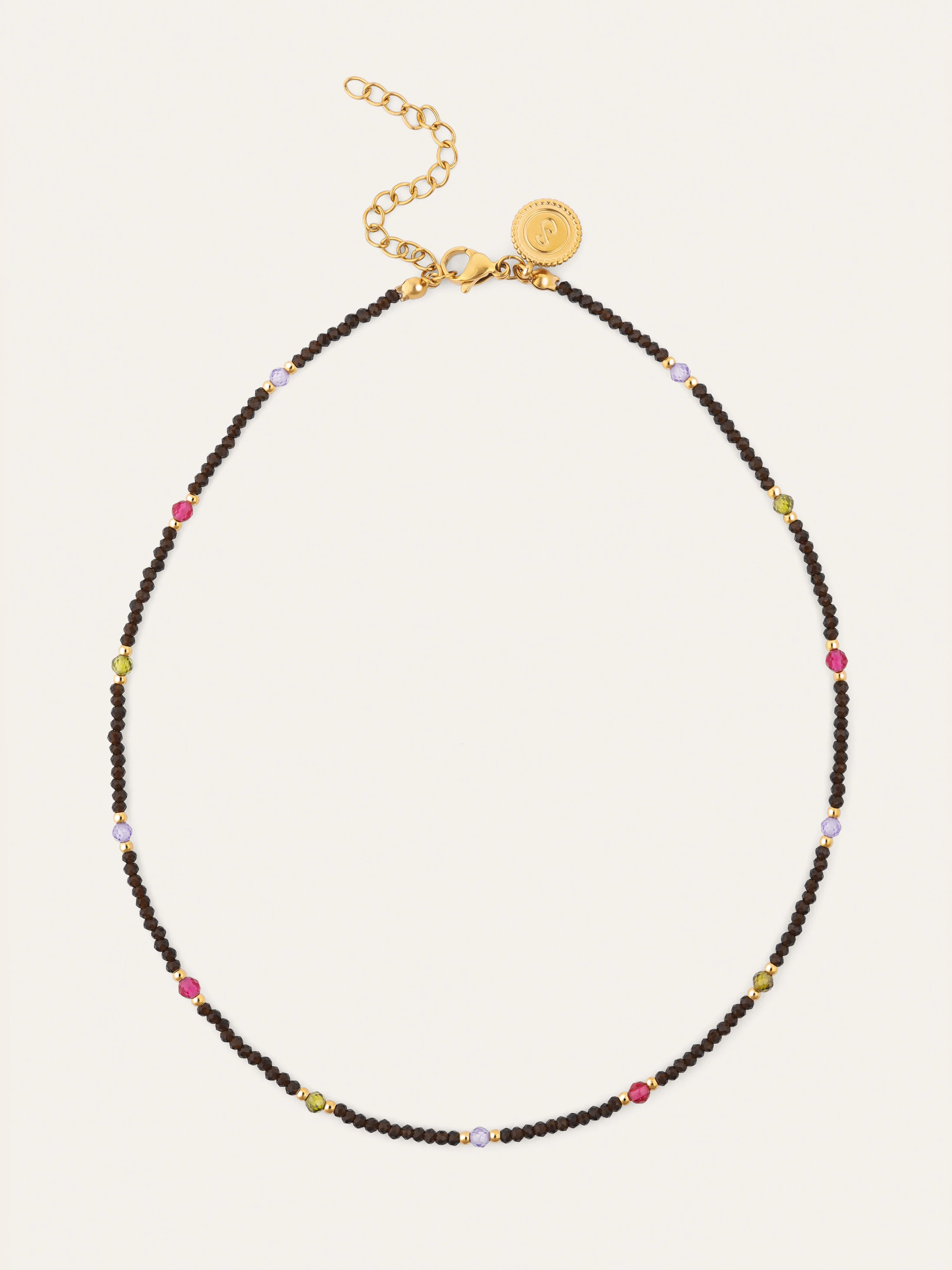Collar Winter Glam Acero Baño Oro - Image 4