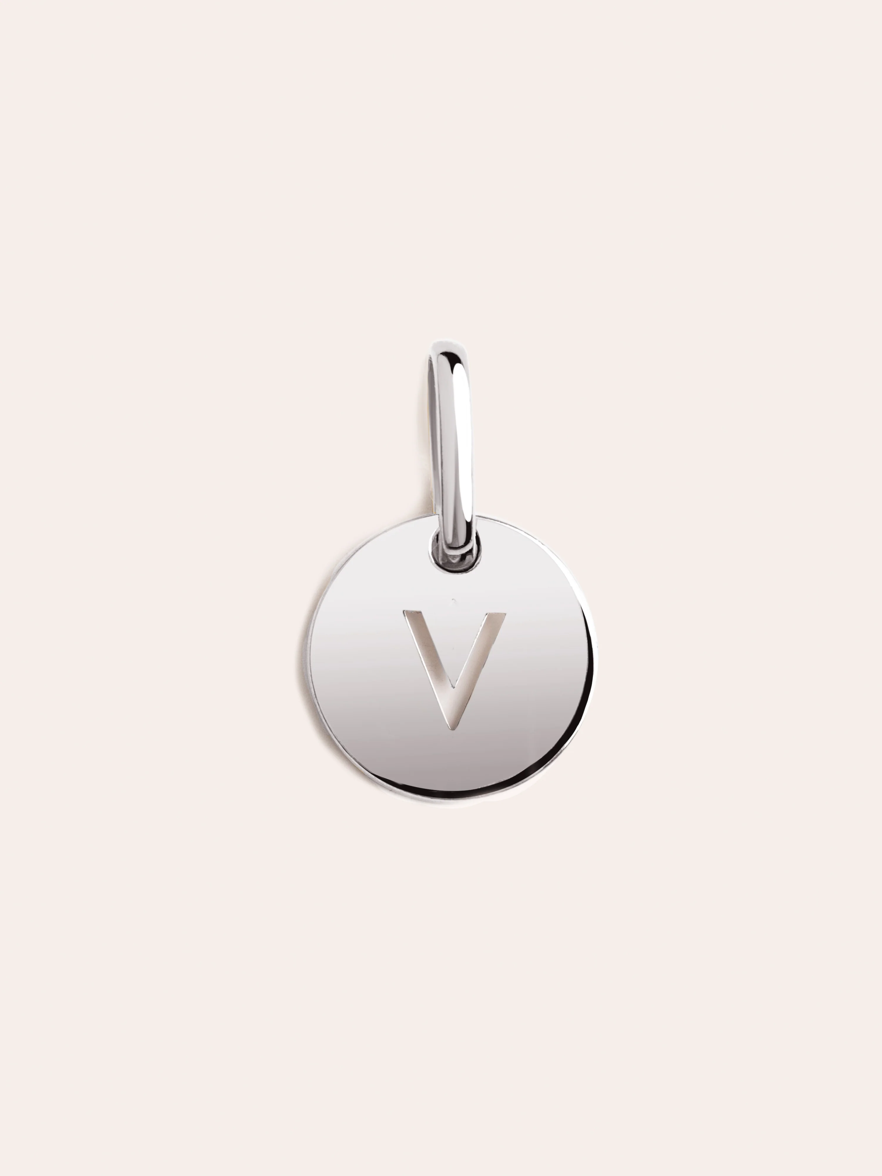 Mini Medallion Letter Plata - Image 19