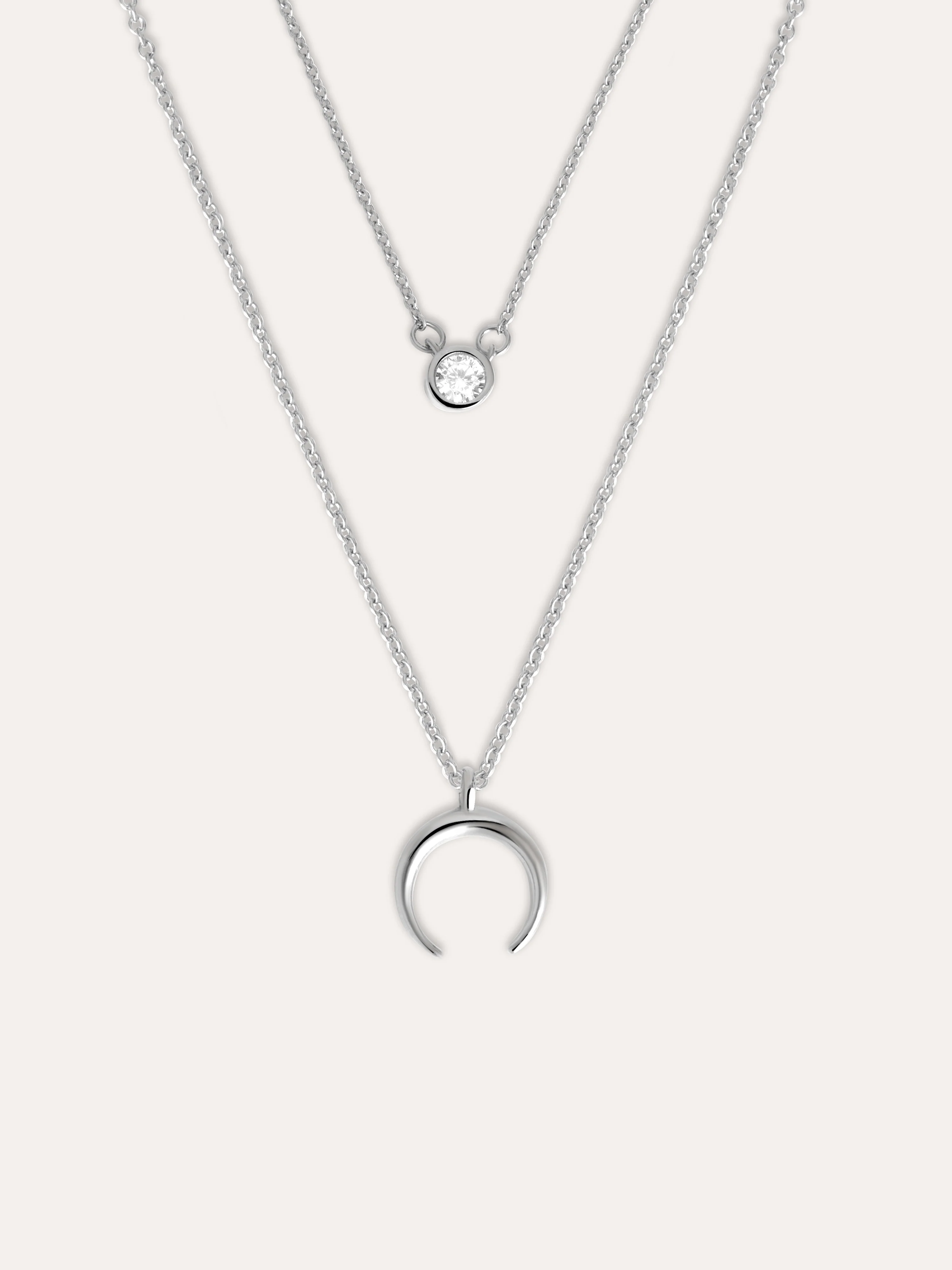Pack 2 Collares Spark + Mini Moonset Plata - Image 6