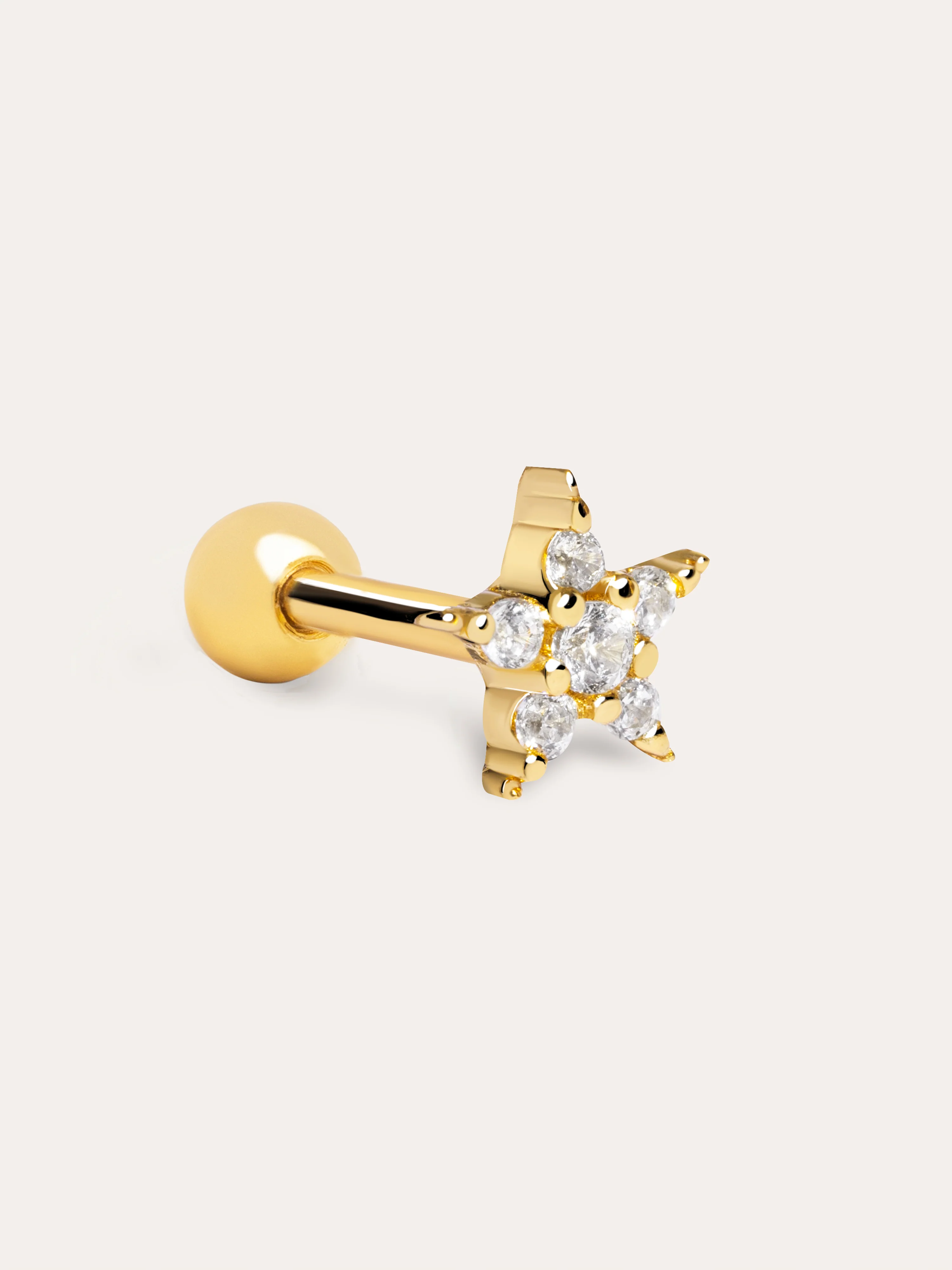 Pendiente Suelto Starlight Plata Baño Oro - Image 3