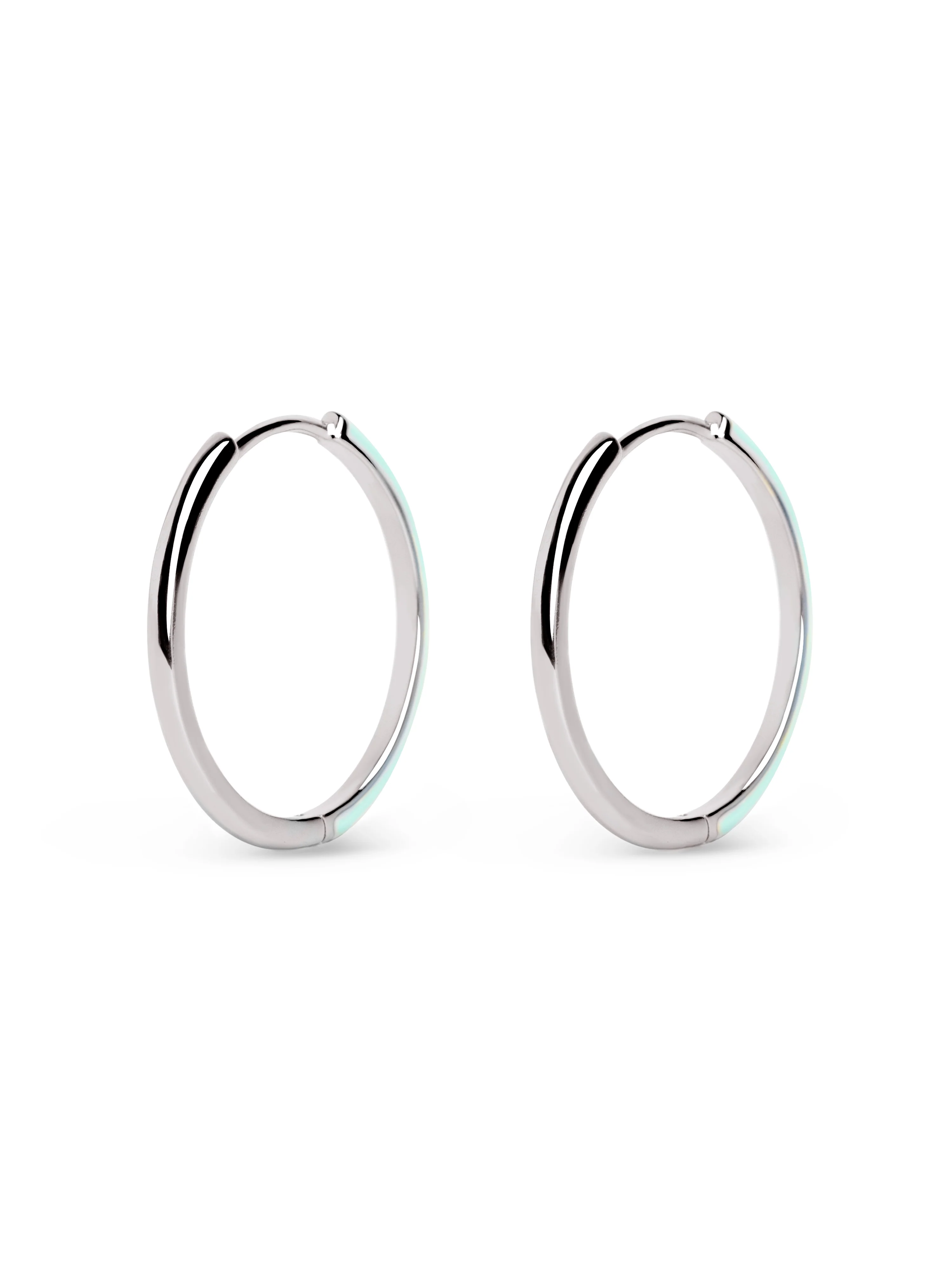 Pendientes Aro L Sky Enamel - Image 5