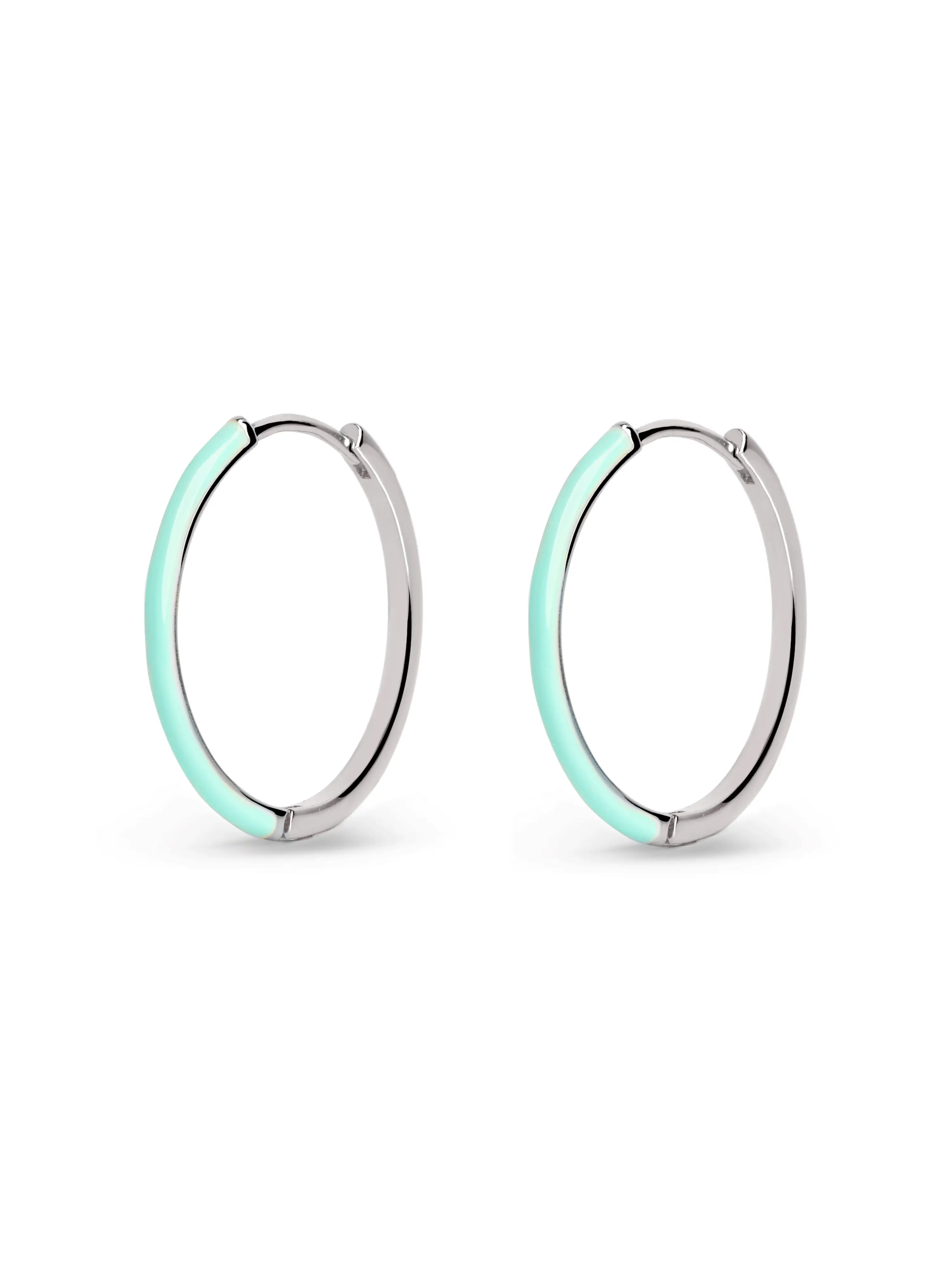 Pendientes Aro L Sky Enamel - Image 6
