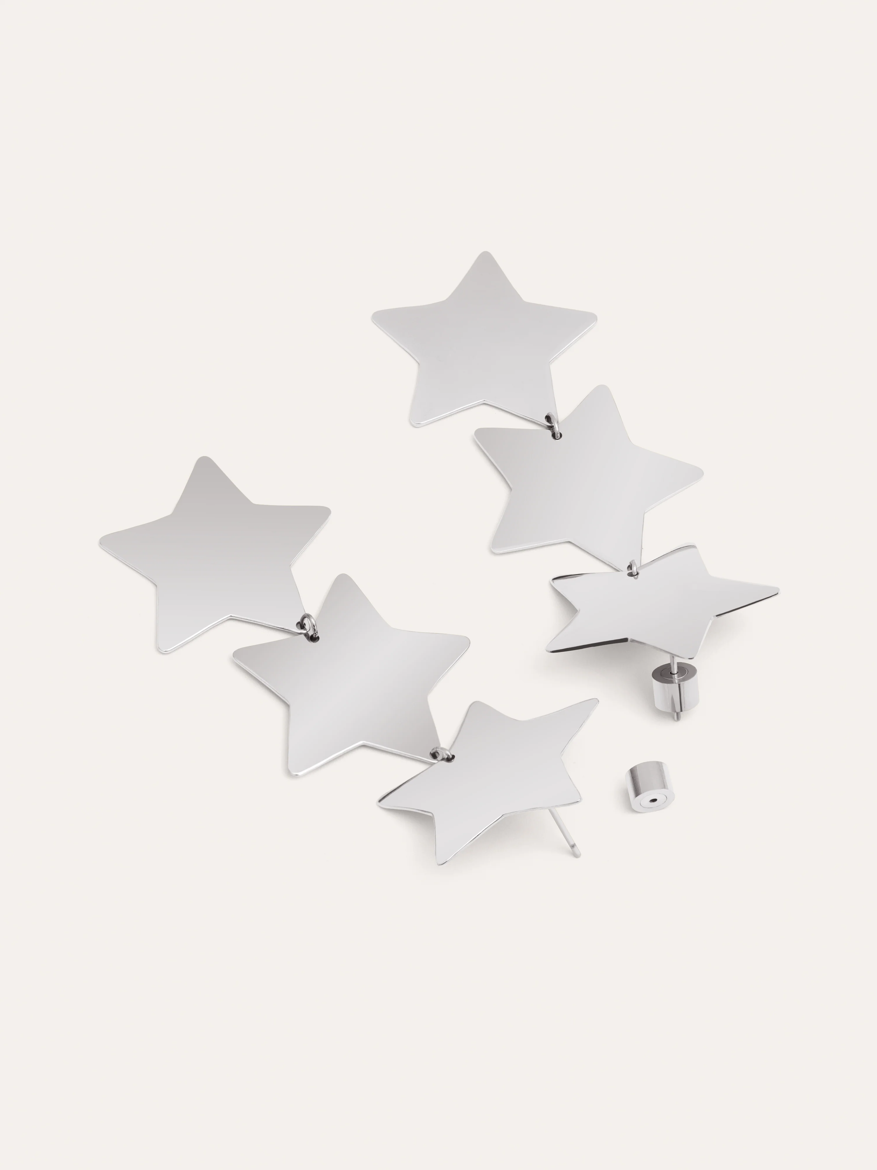 Pendientes Big Stars Acero - Image 3