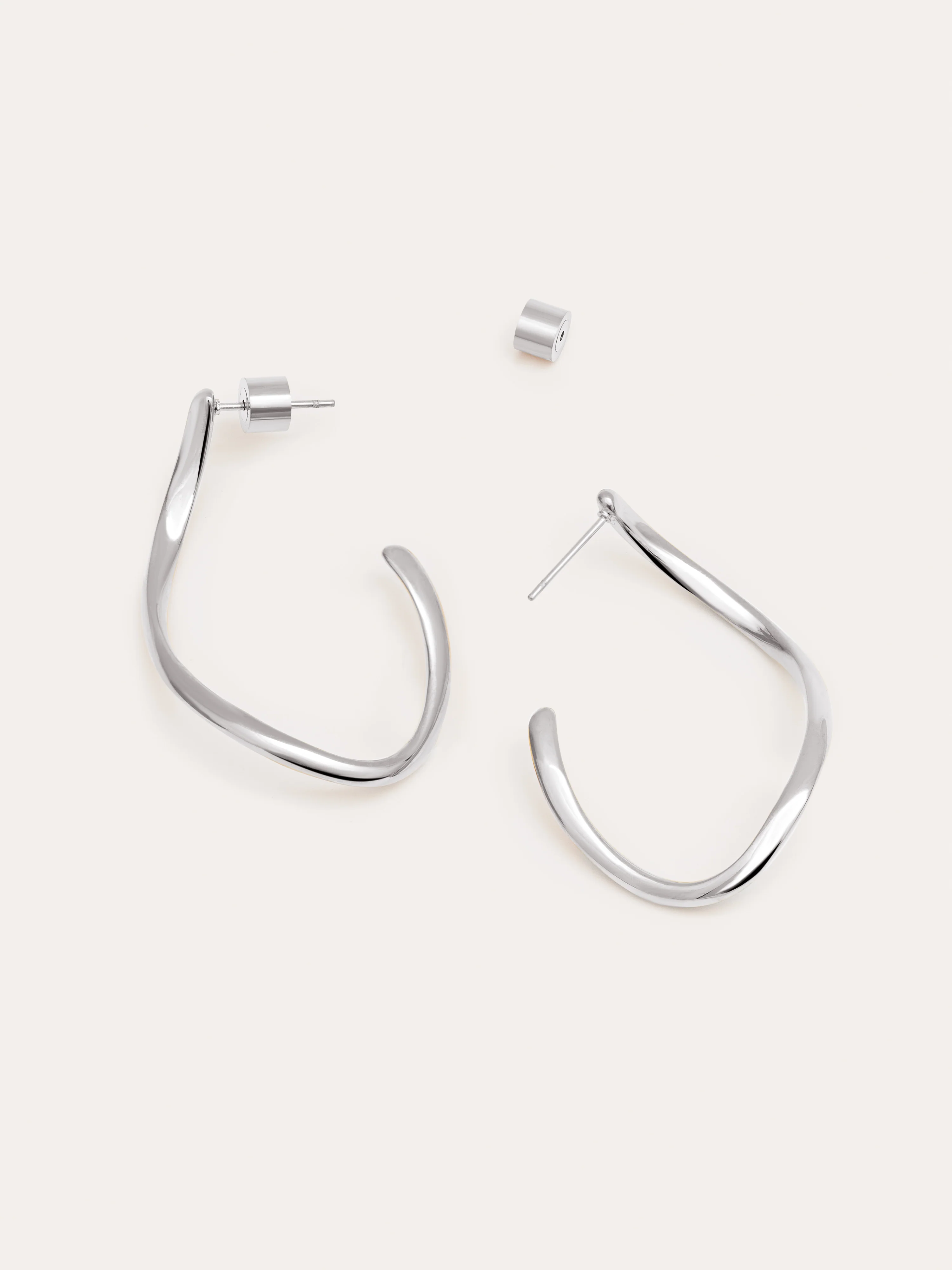 Pendientes Brisa Acero - Image 3