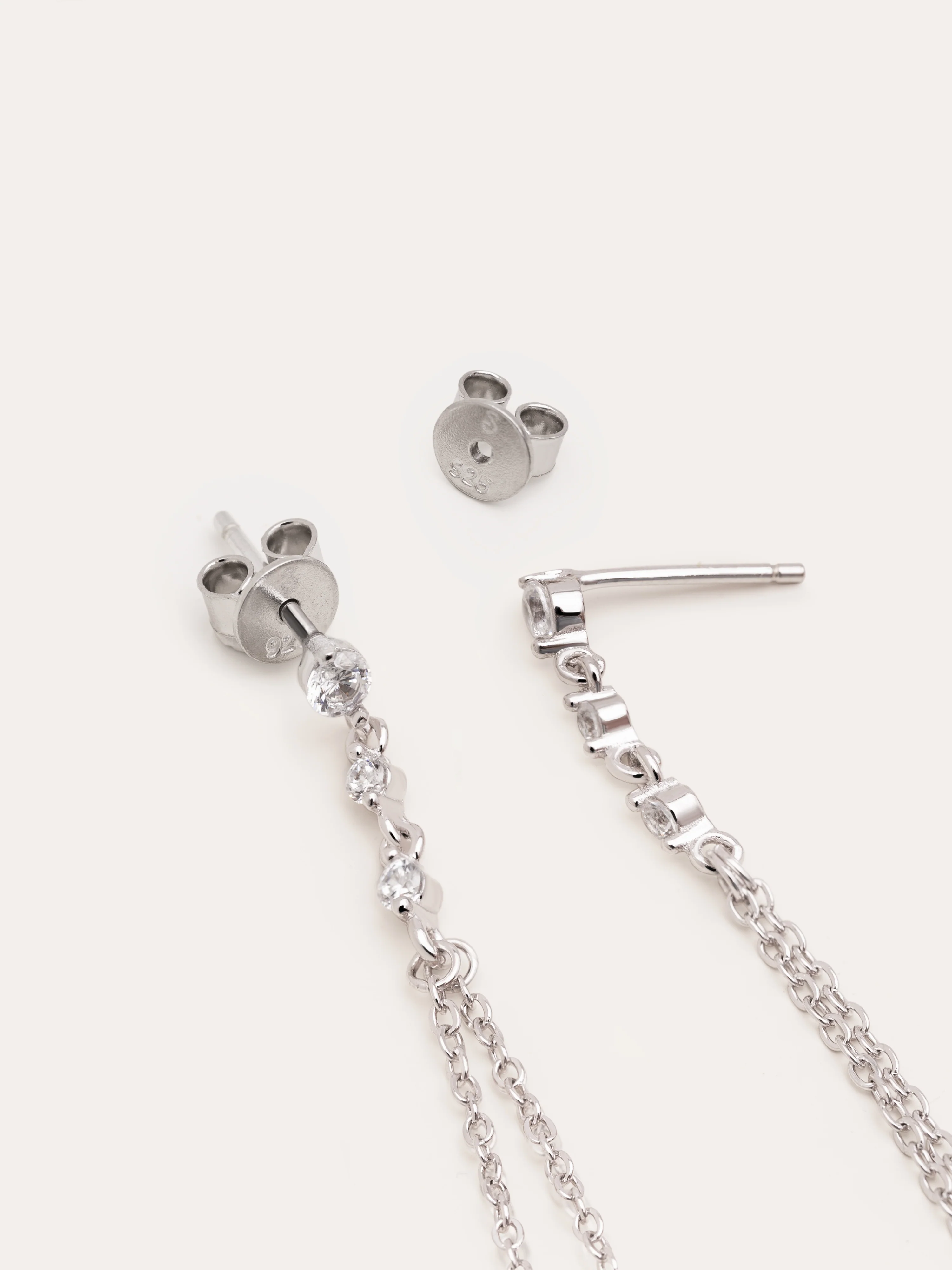Pendientes Estrella Fugaz Plata - Image 3