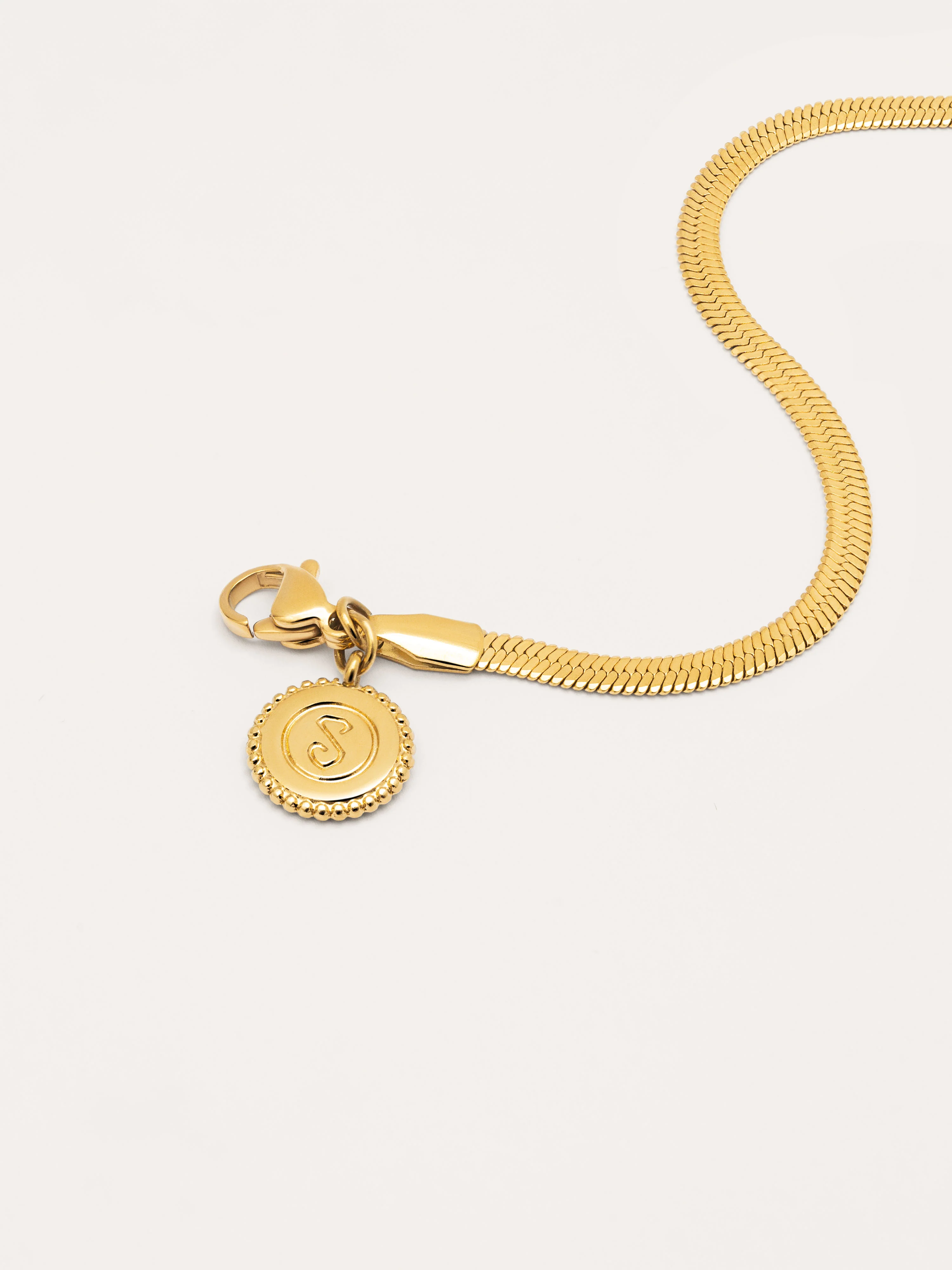 Pulsera Lisse S Acero Baño Oro - Image 3