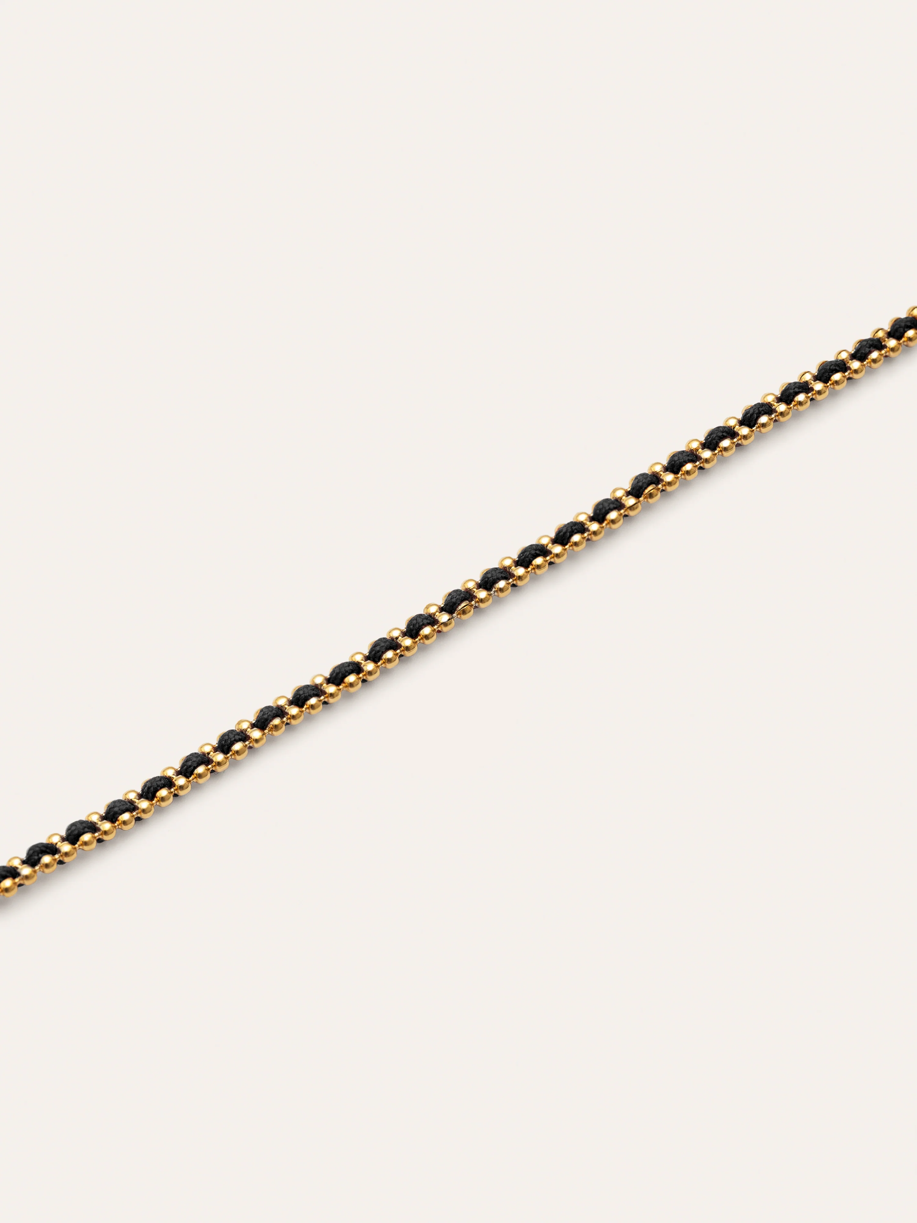 Pulsera Morgana Black Acero Baño Oro - Image 3