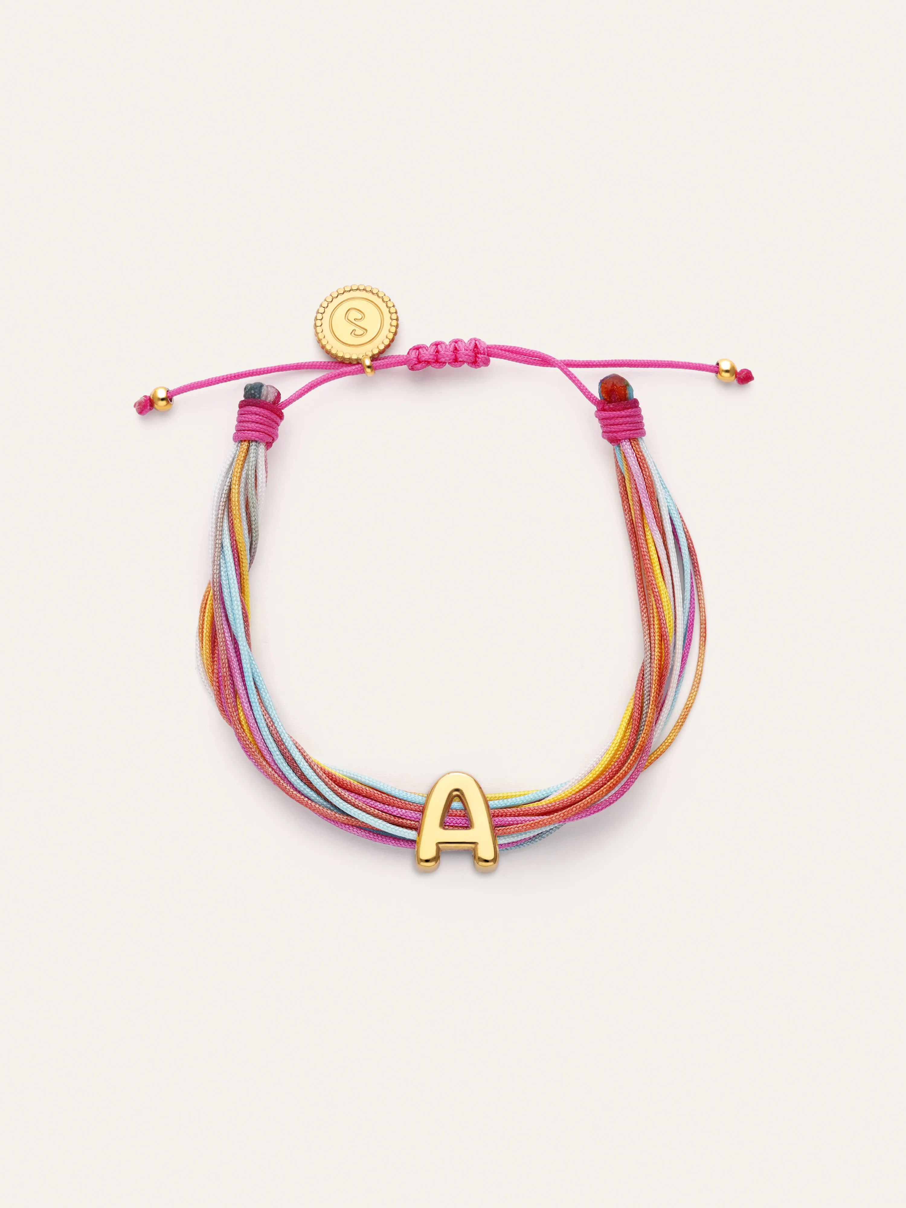 Pulsera Personalizada Color Rainbow Acero Baño Oro - Image 6