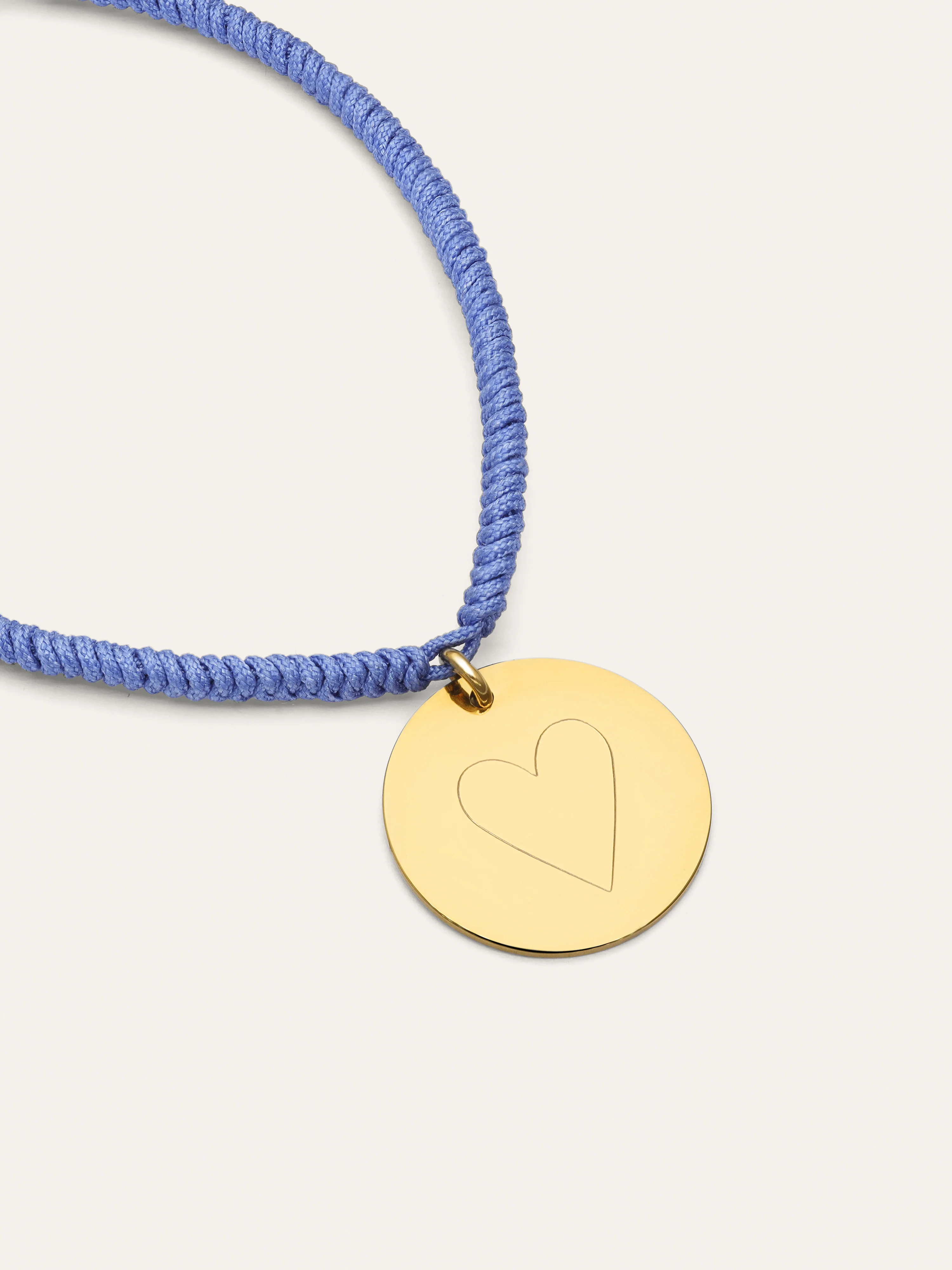 Pulsera Personalizada Medallón Dream Azul Acero Baño Oro - Image 3